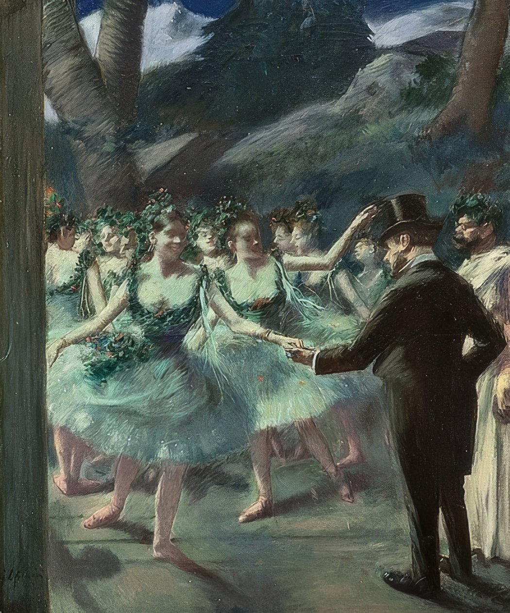 Balet. 1895 autorstwa Jean Louis Forain