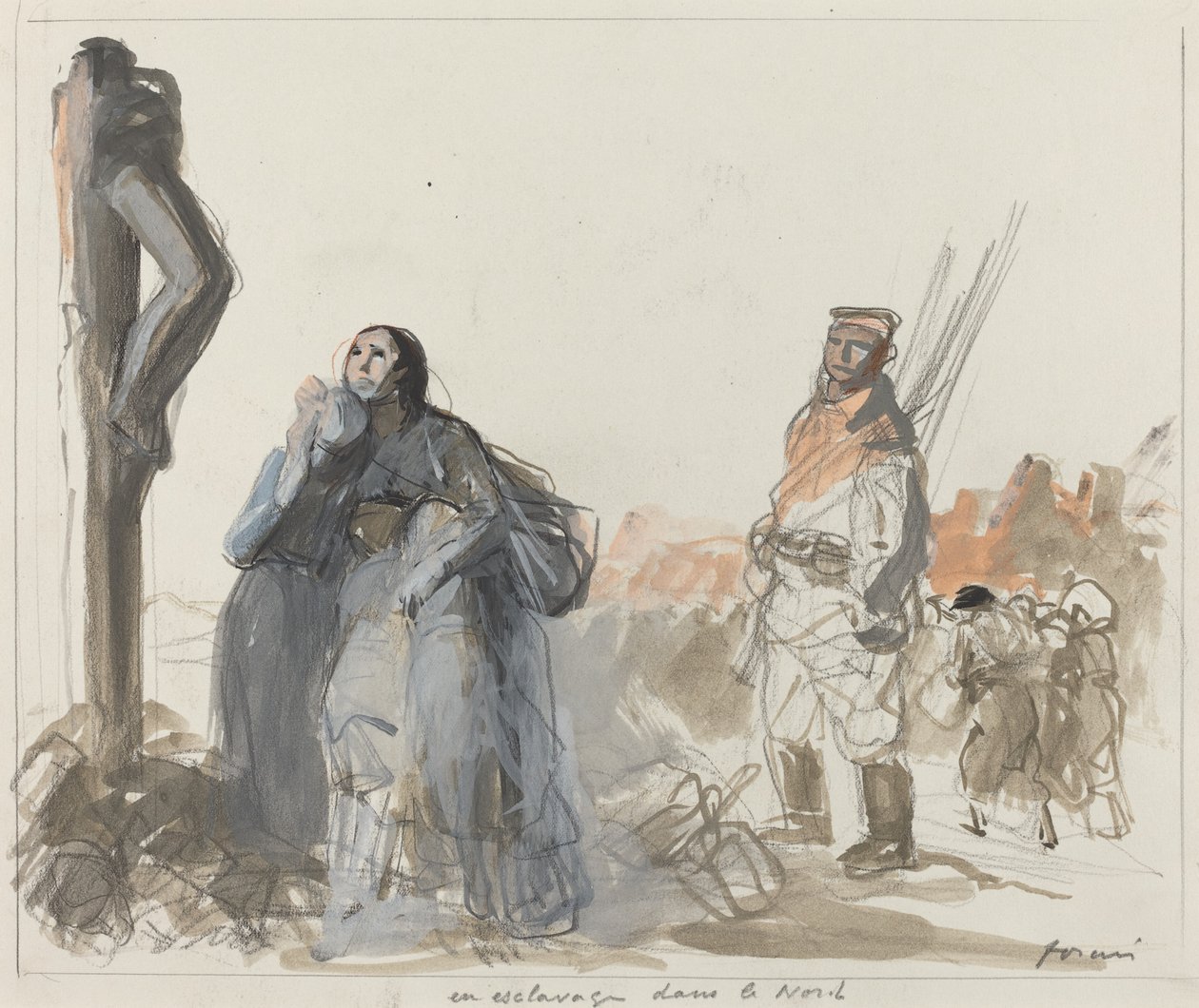 W niewoli na Północy autorstwa Jean Louis Forain