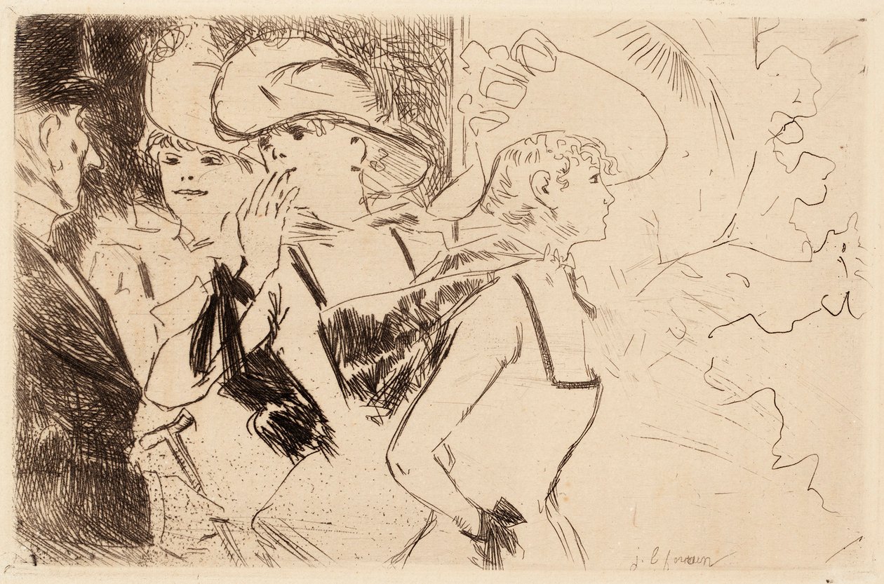 Folies Bergeresta autorstwa Jean Louis Forain