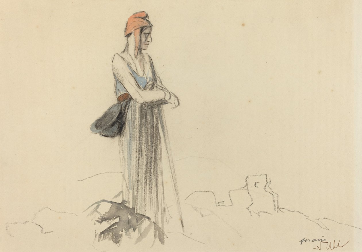 Francja czeka, ok. 19141919. autorstwa Jean Louis Forain