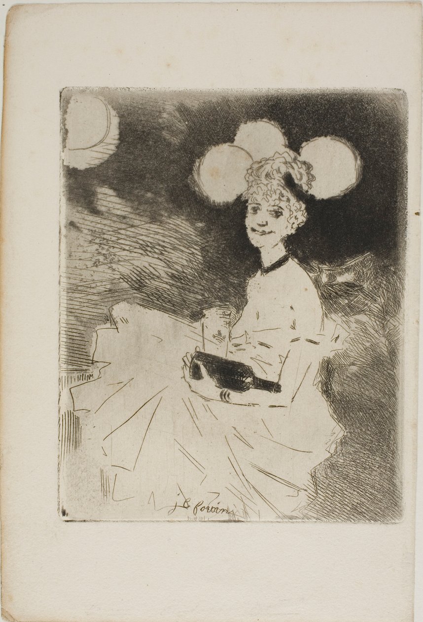 Frontispis dla Marthe autorstwa Jean Louis Forain