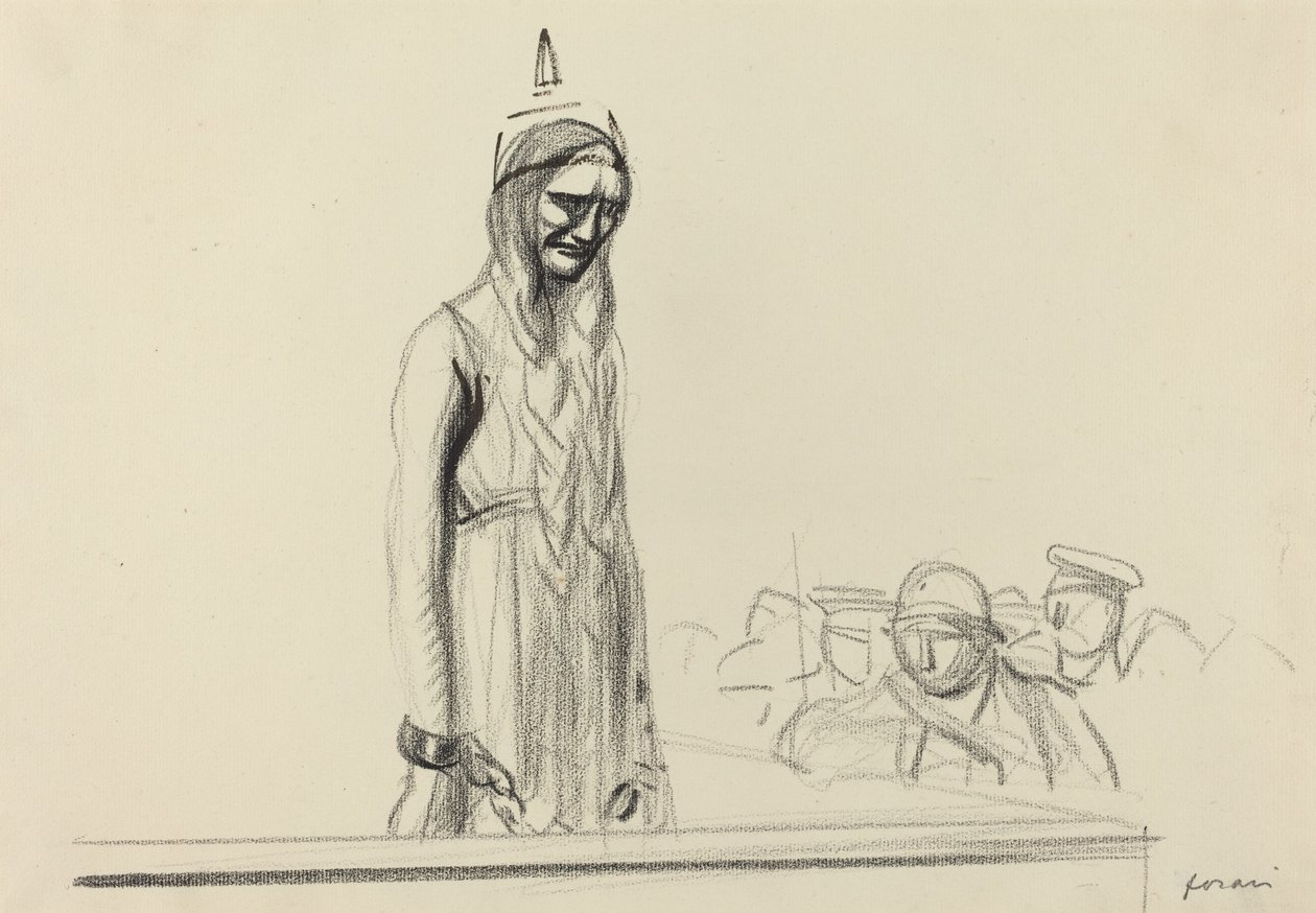 Germania przed sędziami autorstwa Jean Louis Forain