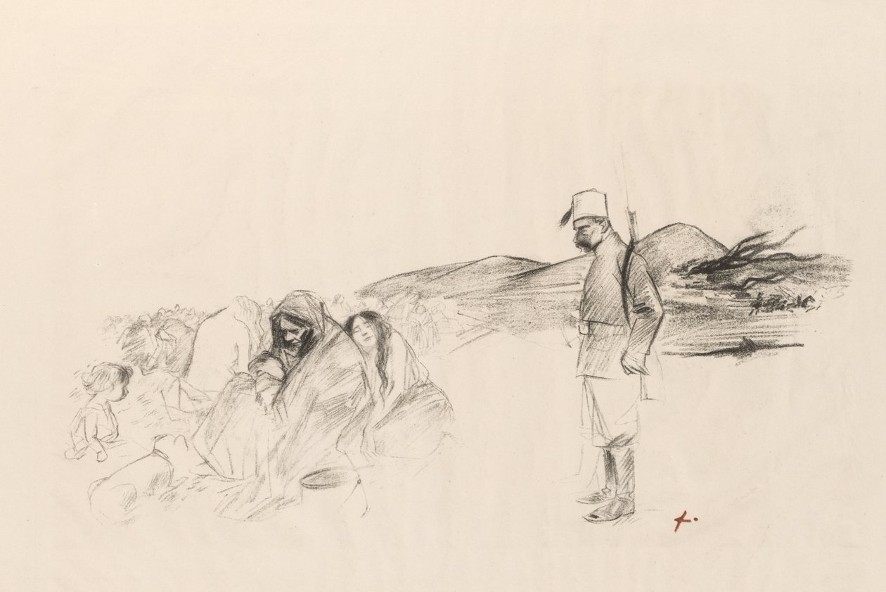 W Grecji. autorstwa Jean Louis Forain