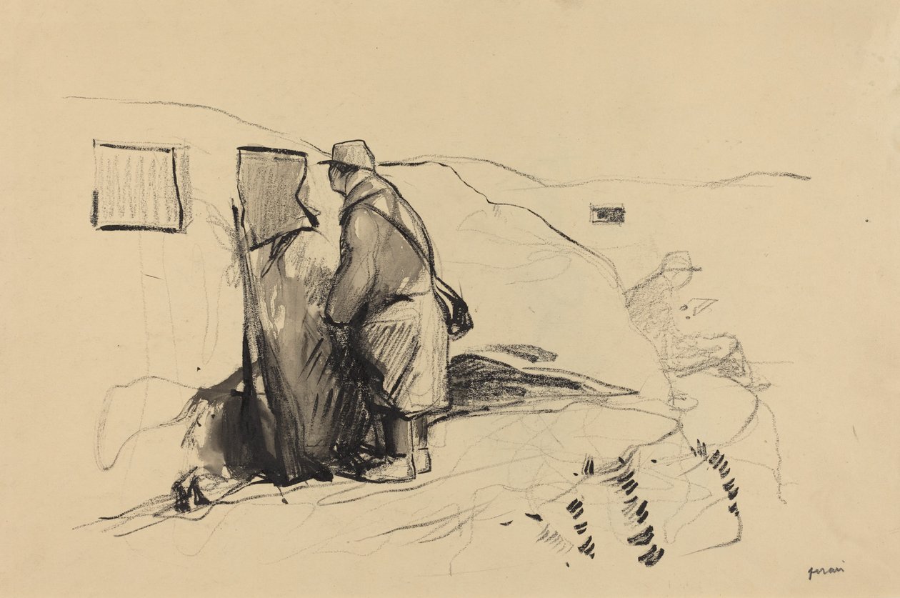 W Rowach autorstwa Jean Louis Forain