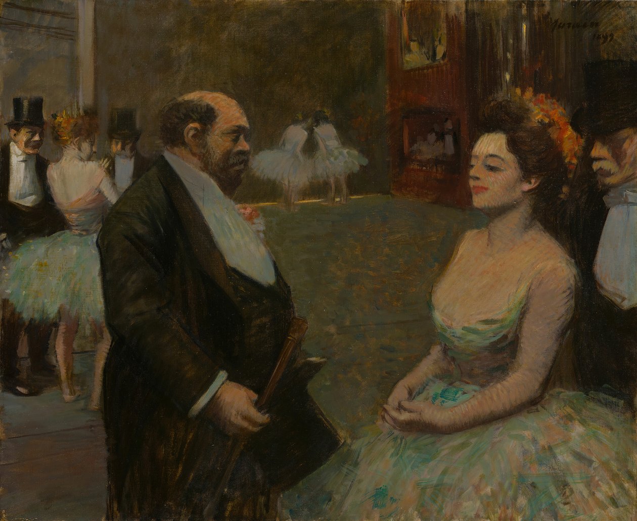 Na skrzydłach, 1899. autorstwa Jean Louis Forain