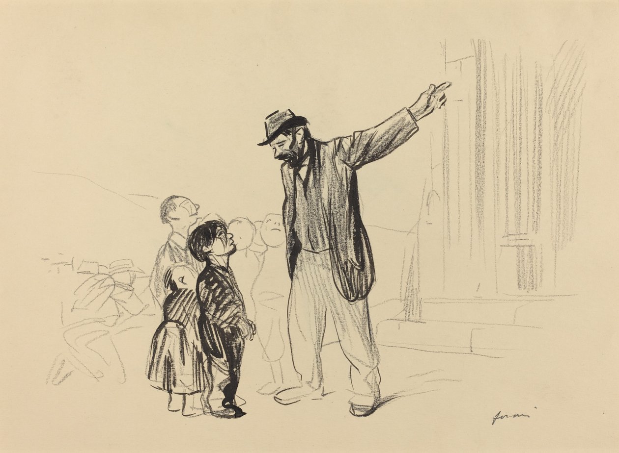 Kościół ich ojców, c. 19141919. autorstwa Jean Louis Forain