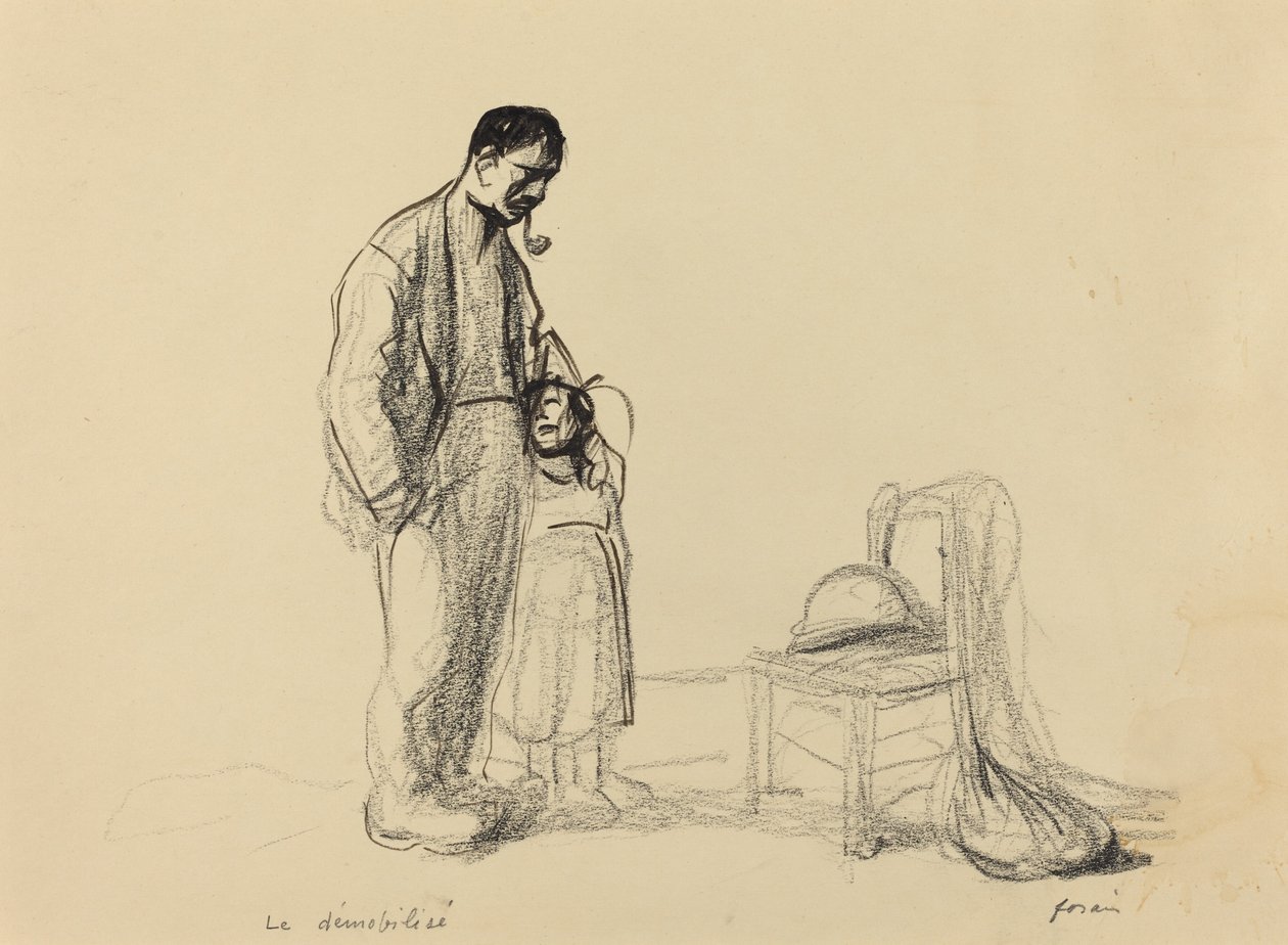Demobilizuje go autorstwa Jean Louis Forain