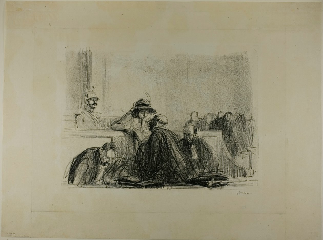 Porada prawna autorstwa Jean Louis Forain