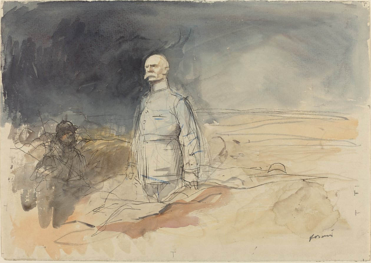 marszałek Petine autorstwa Jean Louis Forain