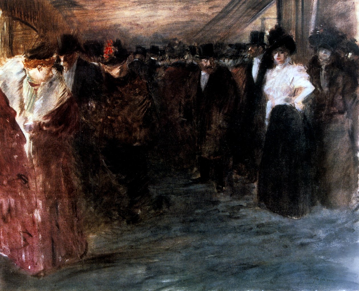 Sala Muzyczna, 1895-1896 autorstwa Jean Louis Forain