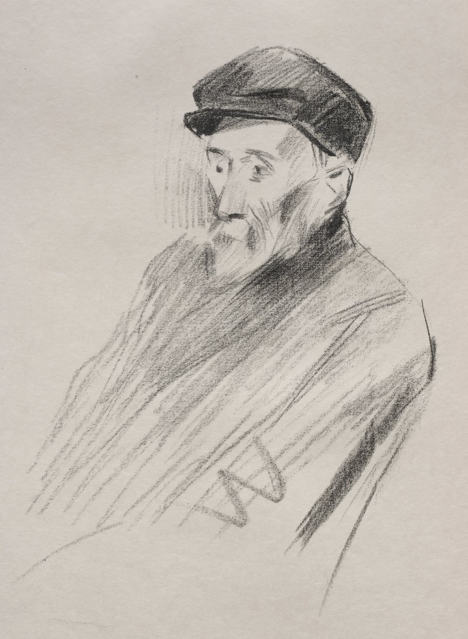 Pierre Auguste Renoir (litografia) autorstwa Jean Louis Forain