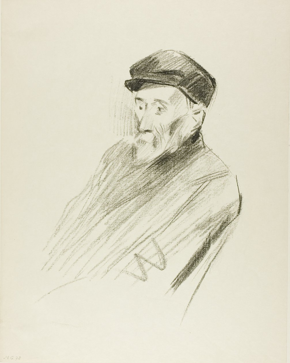 Portret Renoira, trzecia płyta autorstwa Jean Louis Forain