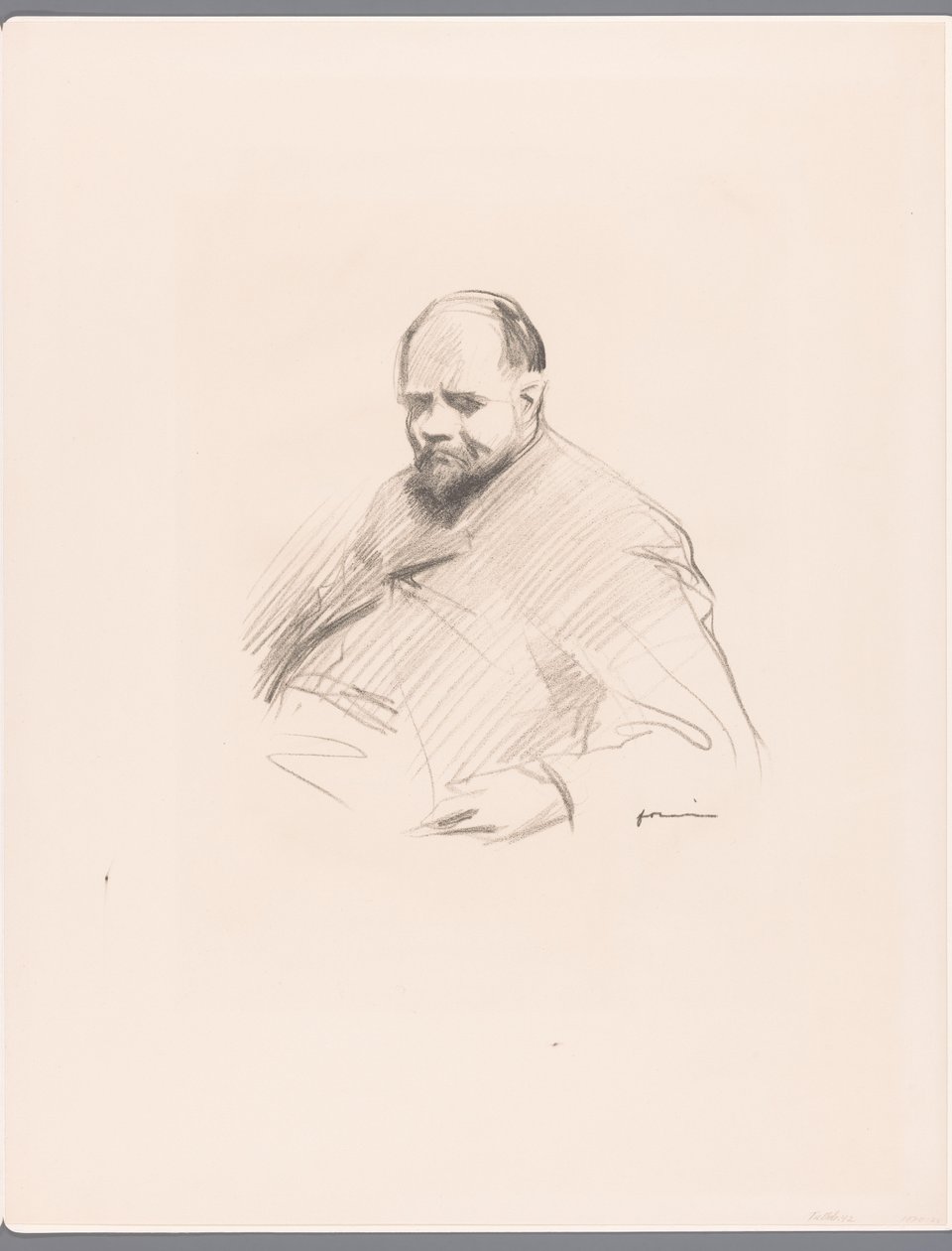 Portret Ambroise Vollarda autorstwa Jean Louis Forain