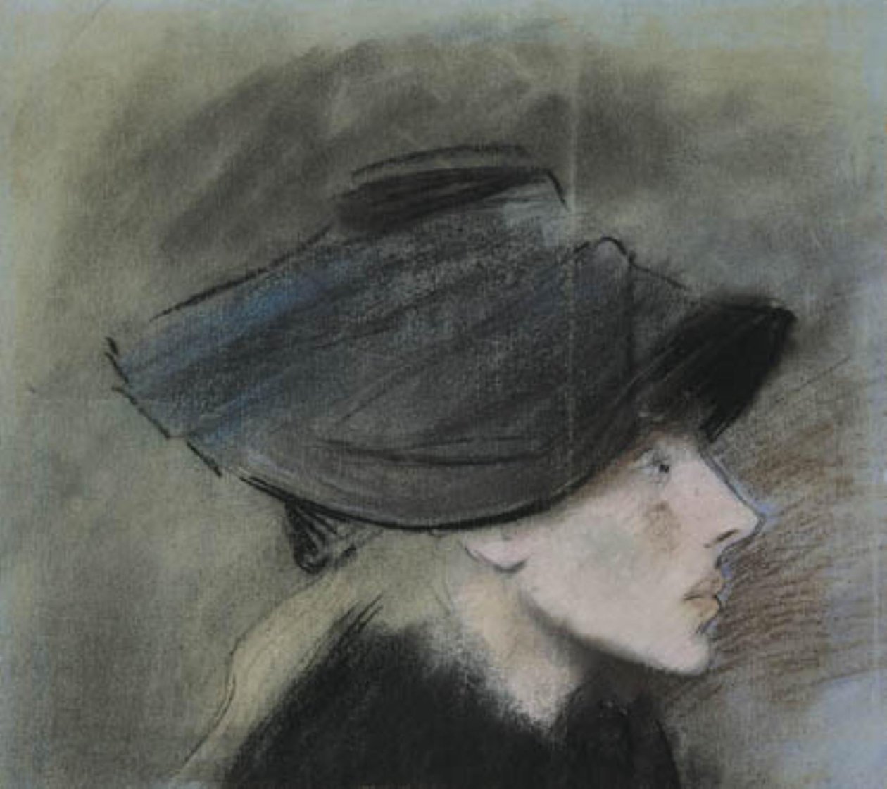Portret piosenkarza kabaretowego Valéry Roumy autorstwa Jean Louis Forain