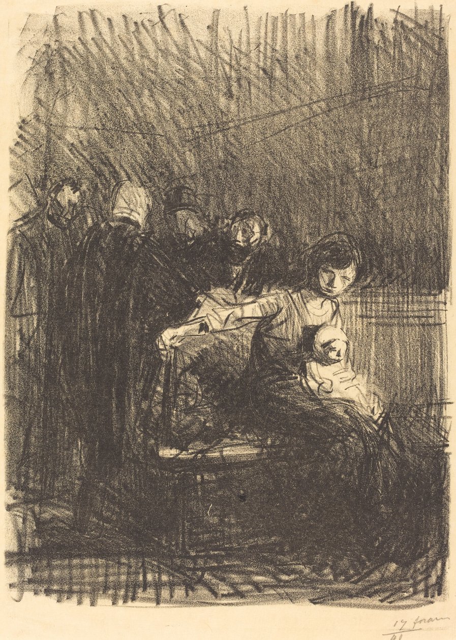 Zagłębienie rozprawy autorstwa Jean Louis Forain