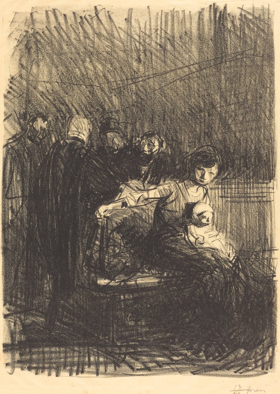 Zagłębienie rozprawy autorstwa Jean Louis Forain