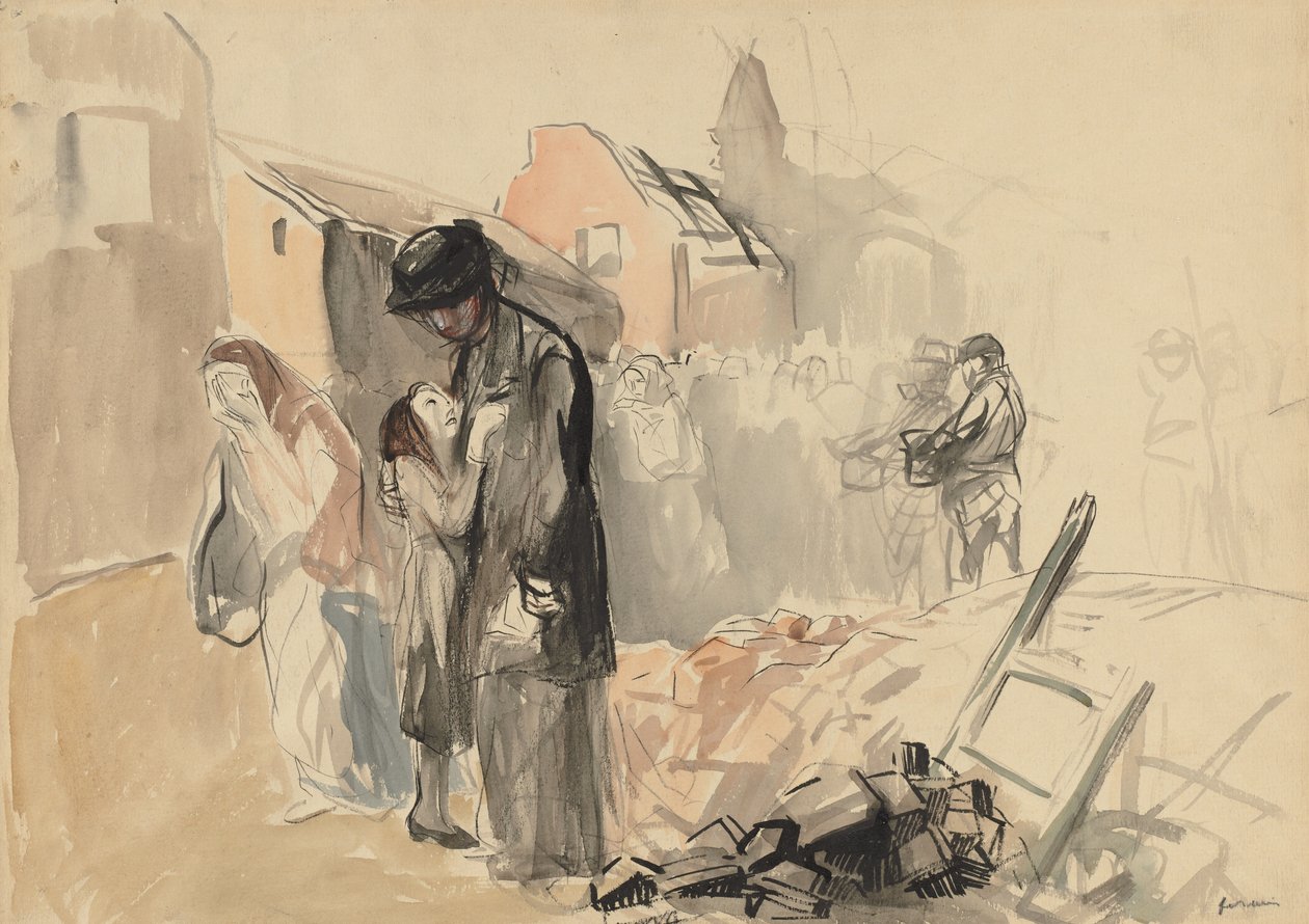 Terytorium Odzyskane prosto, ok. 1930 r. 1919. autorstwa Jean Louis Forain