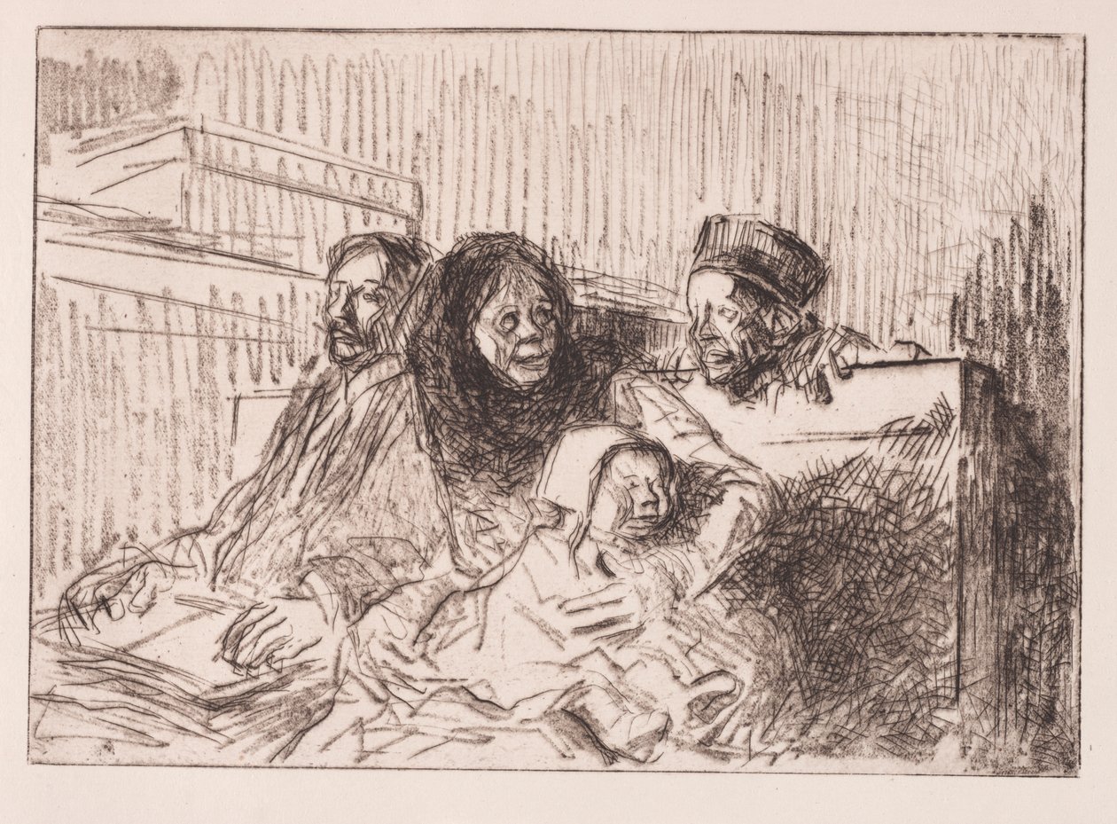 Świadkowie na rozprawie autorstwa Jean Louis Forain