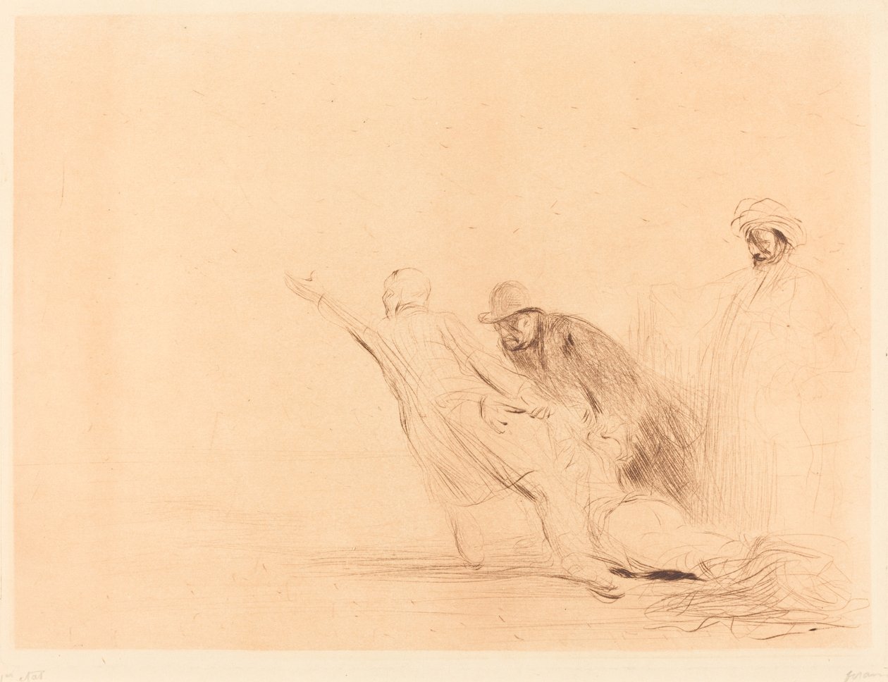 Cudzołożnica (trzecia płyta) autorstwa Jean Louis Forain