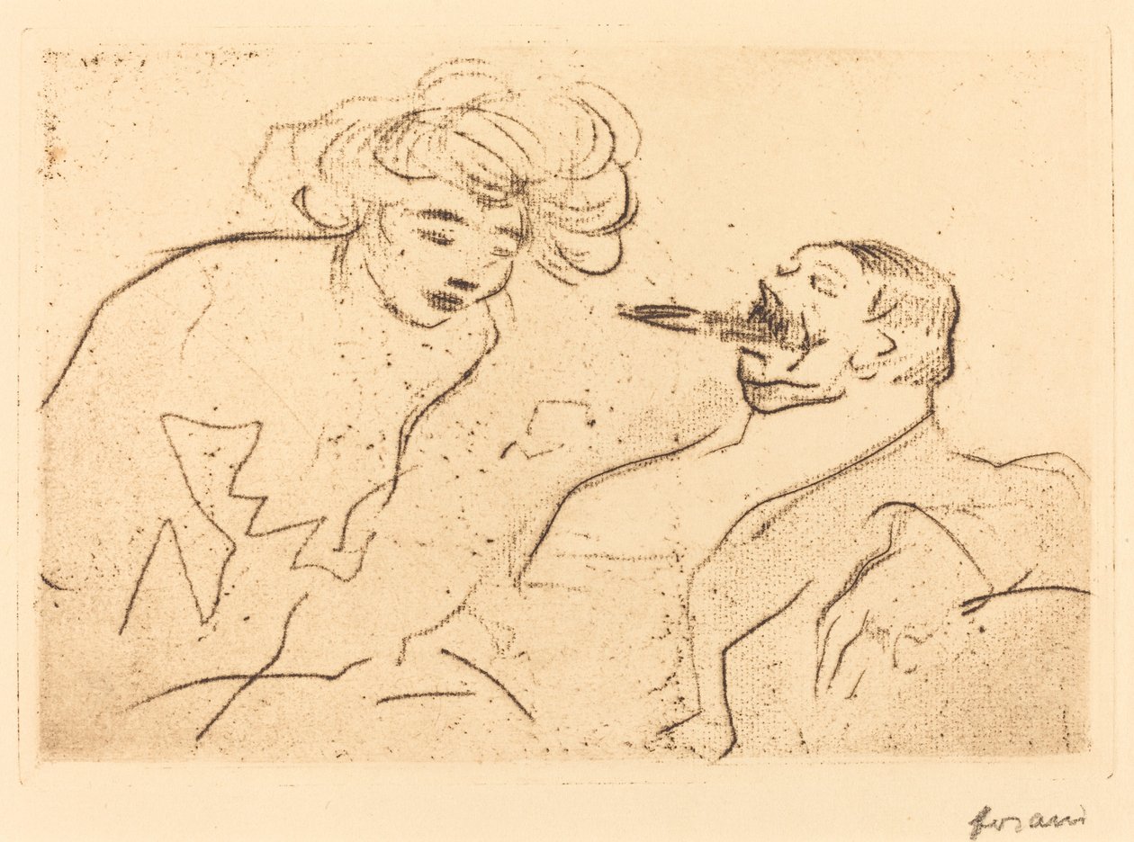 Wielkie Cygaro autorstwa Jean Louis Forain