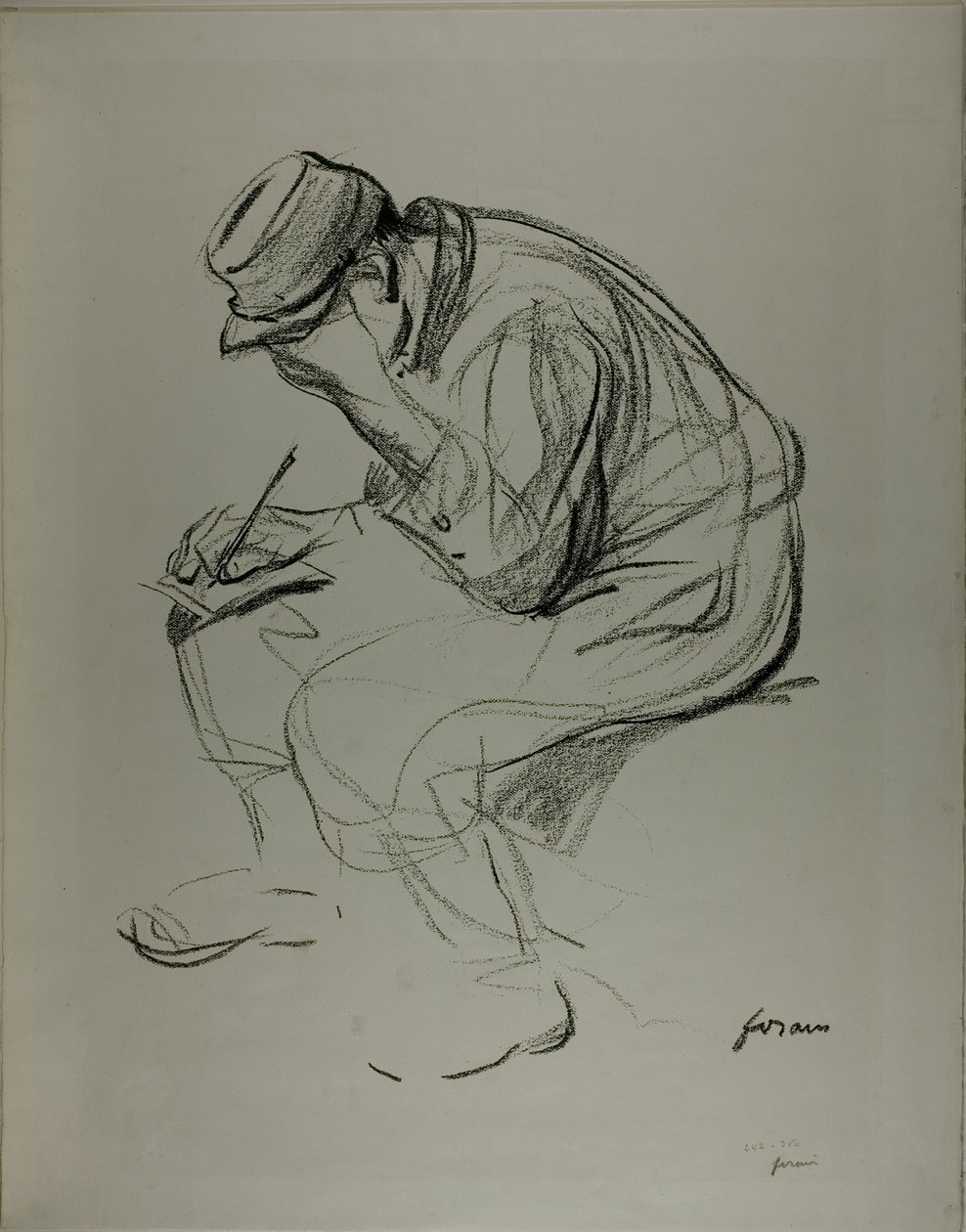 Strój jeńca wojennego autorstwa Jean Louis Forain