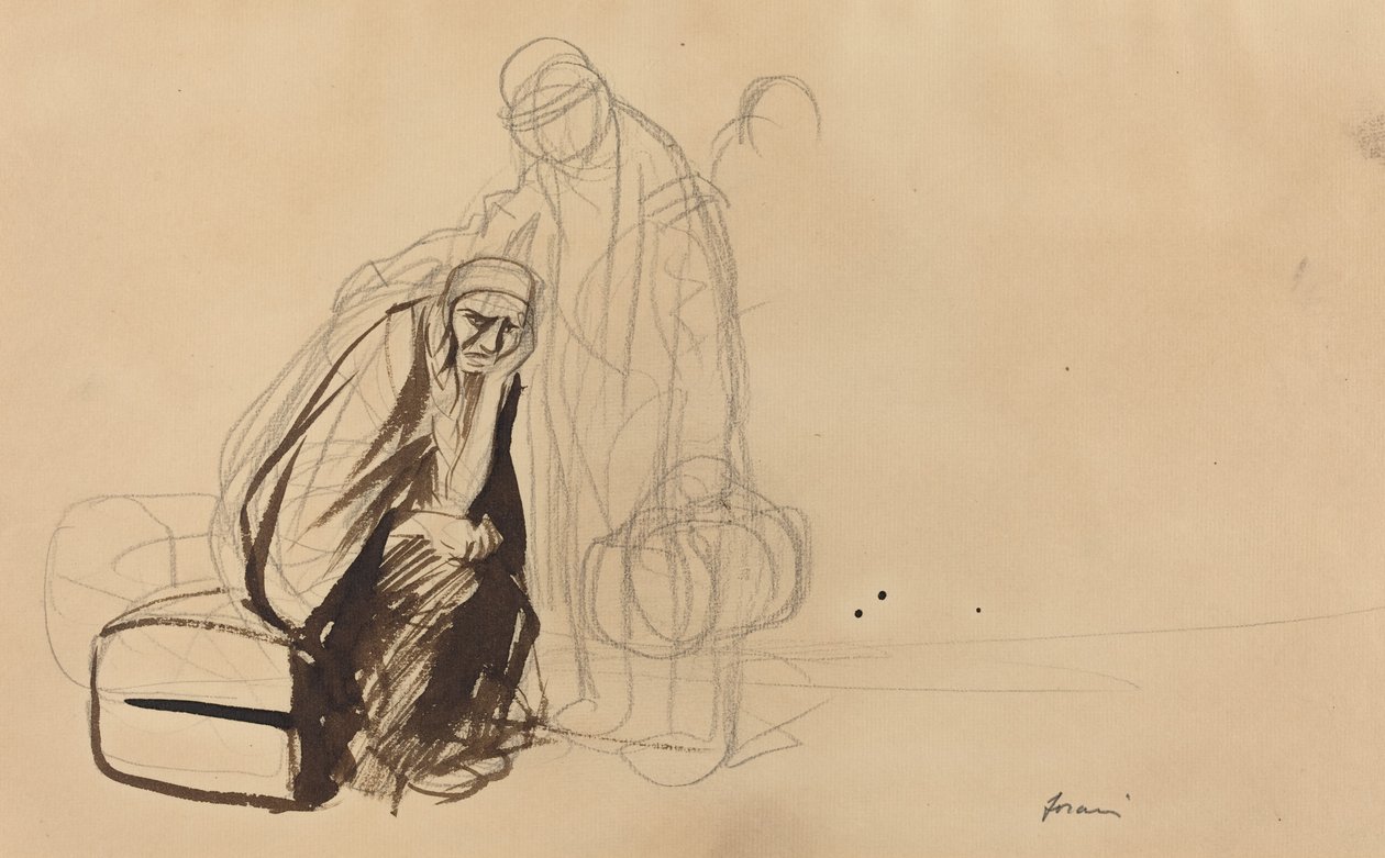 Wyjazd do Wersalu, c. 1919. autorstwa Jean Louis Forain