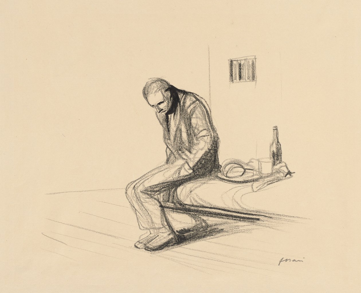 Człowiek, który strzelał do Clemenceau autorstwa Jean Louis Forain