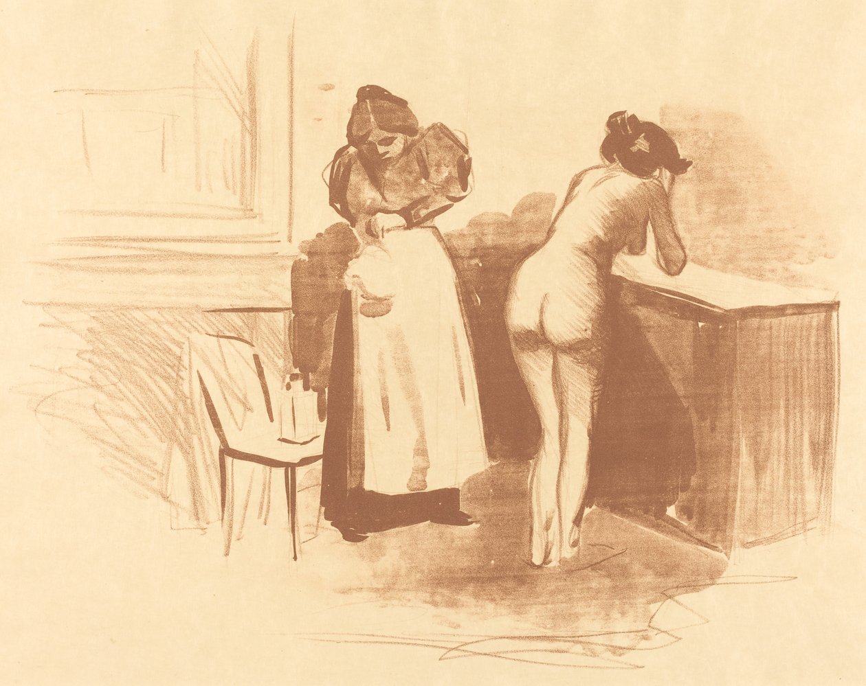Masaż rękawicą do grubych włosów autorstwa Jean Louis Forain