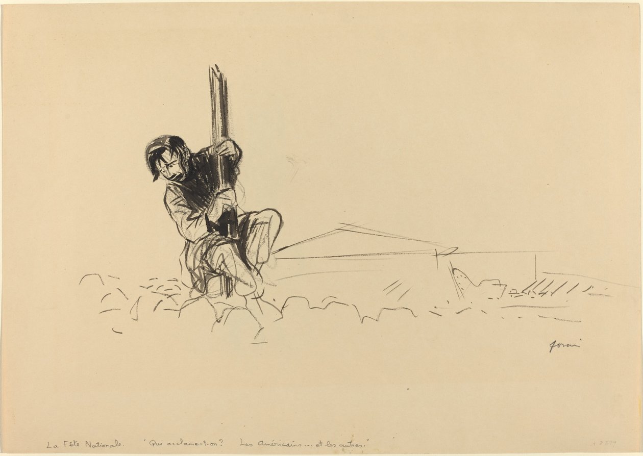 Święto Narodowe autorstwa Jean Louis Forain