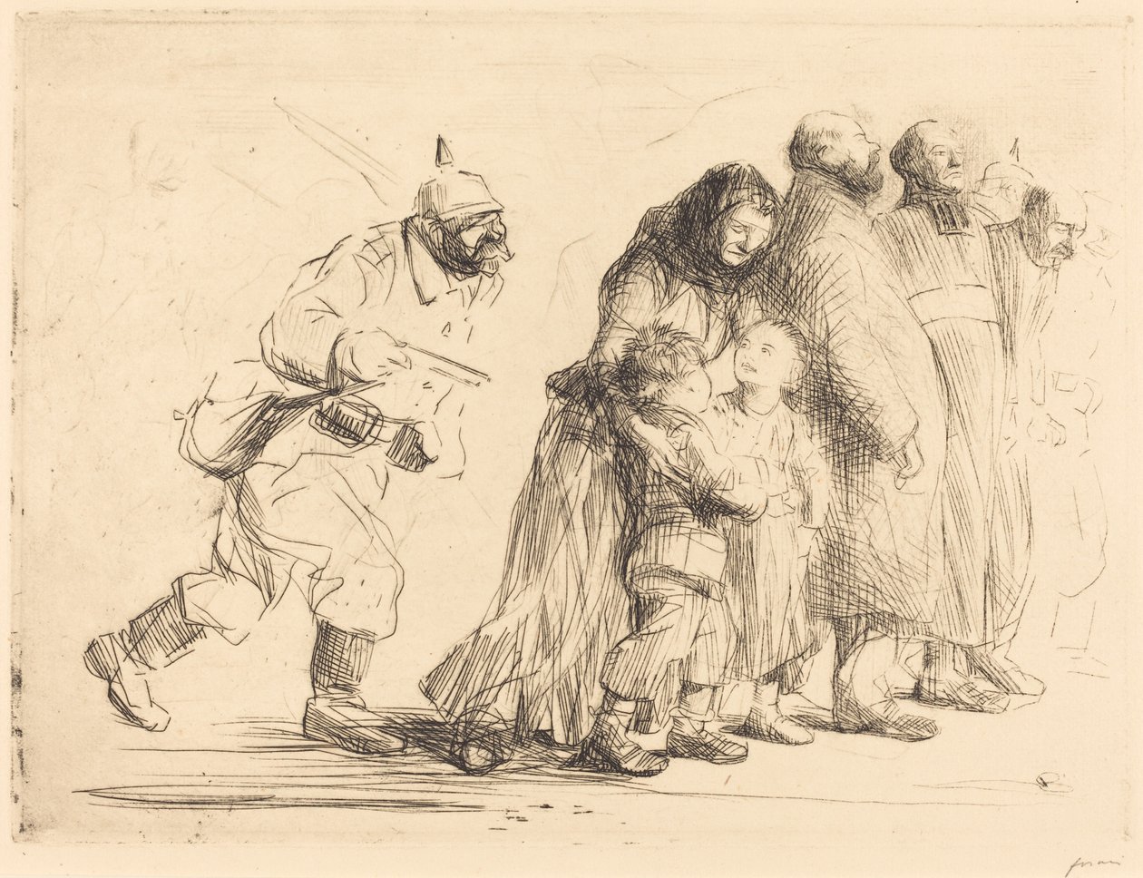 Notable (duża płyta) autorstwa Jean Louis Forain