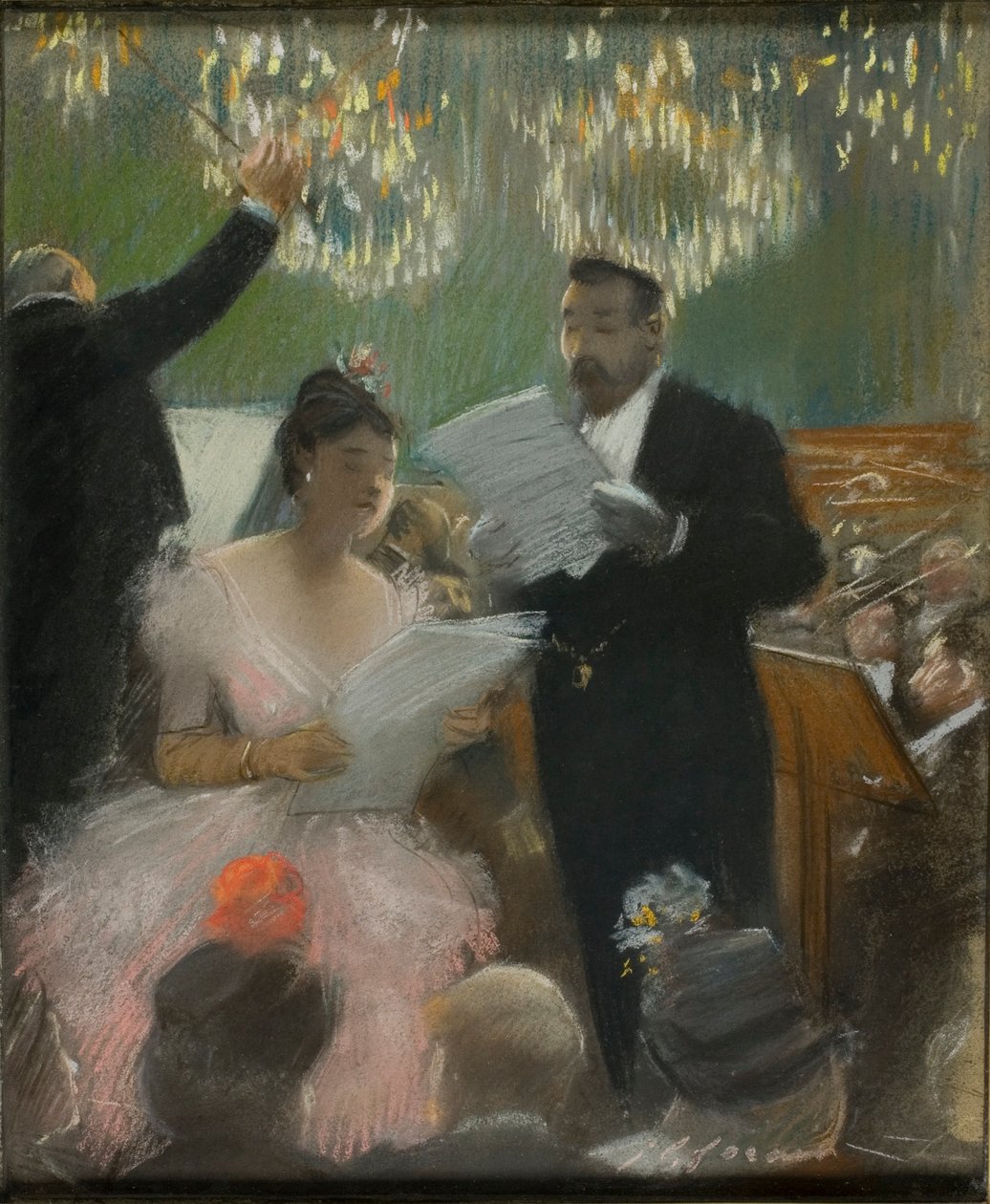 Orkiestra autorstwa Jean Louis Forain