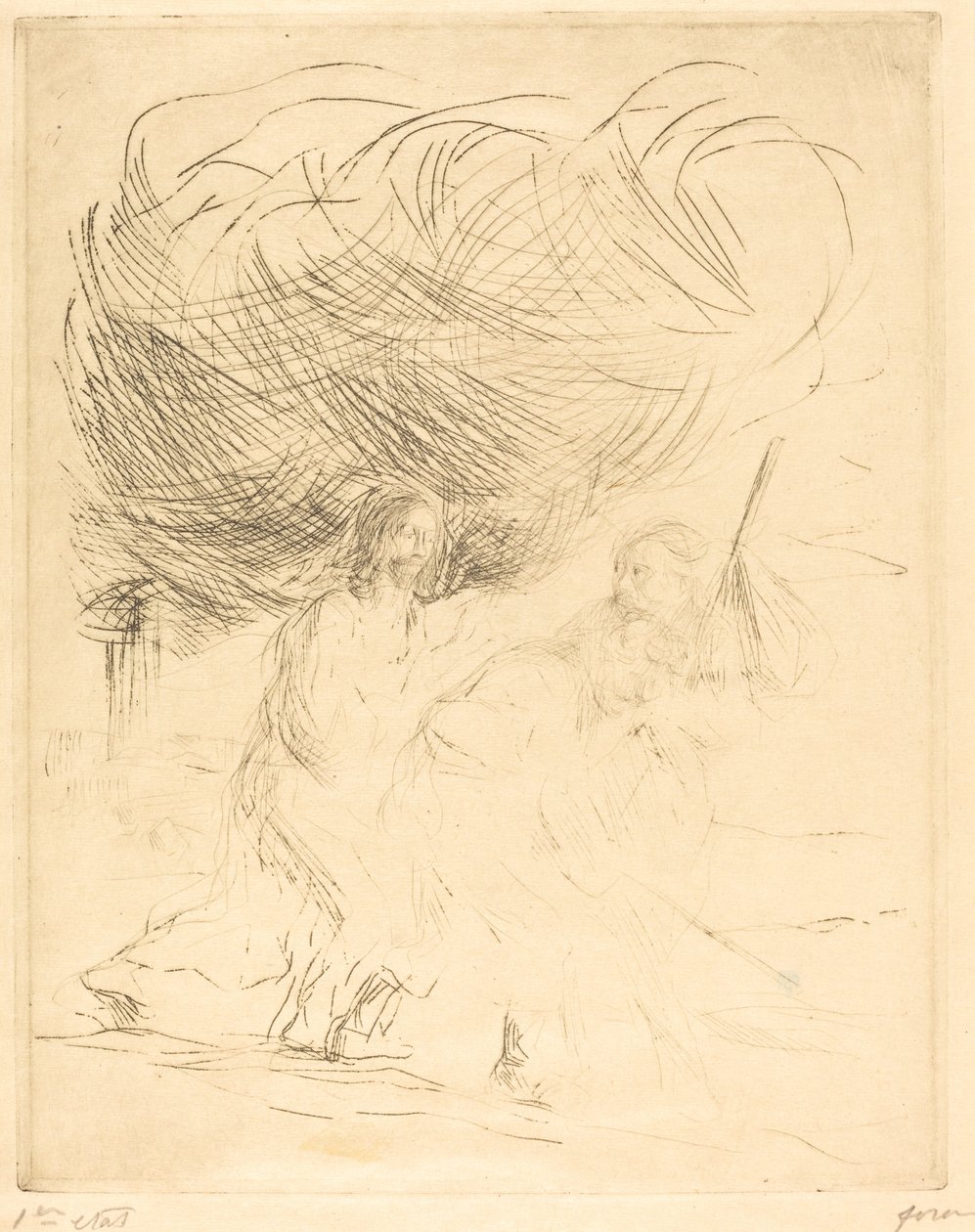 Droga do Emaus (druga płyta) autorstwa Jean Louis Forain