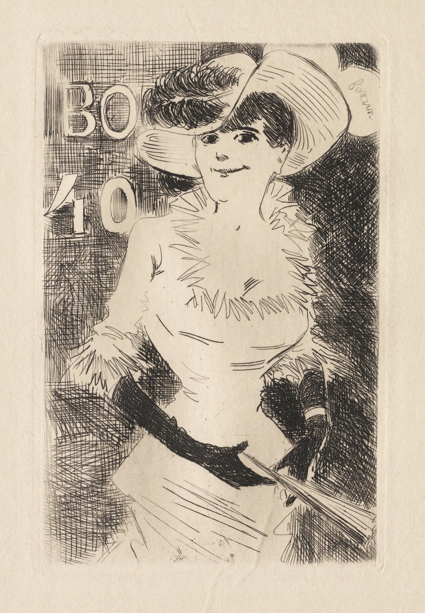 Piechur autorstwa Jean Louis Forain