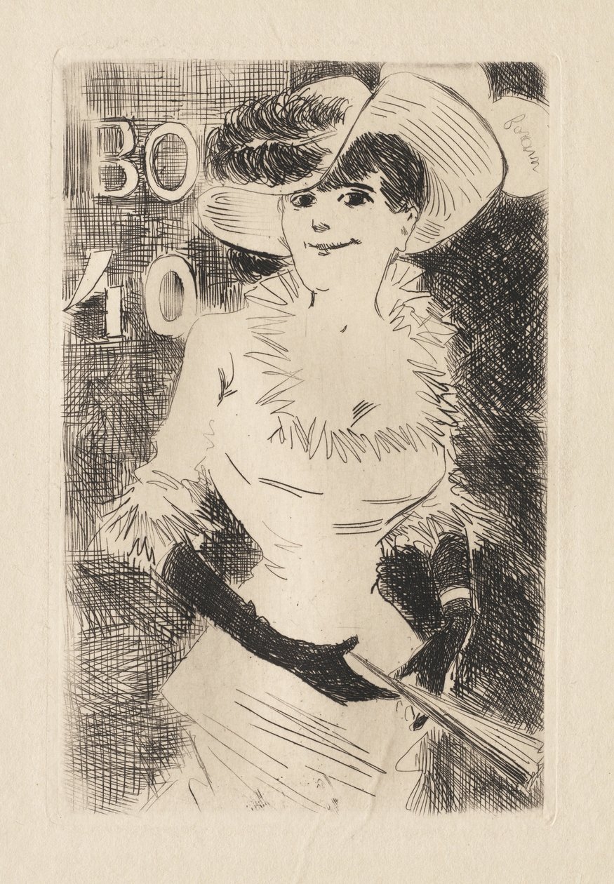 Piechur, 1880-86. autorstwa Jean Louis Forain