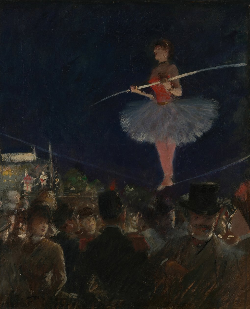 Chodzik po linie, ok. 1930 r. 1885. autorstwa Jean Louis Forain