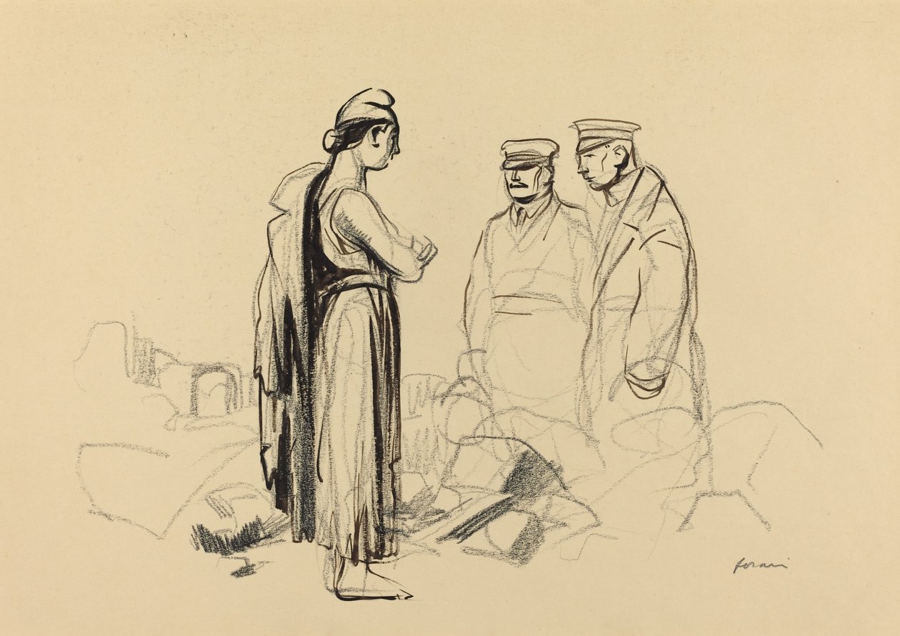 Ku pokojowi autorstwa Jean Louis Forain