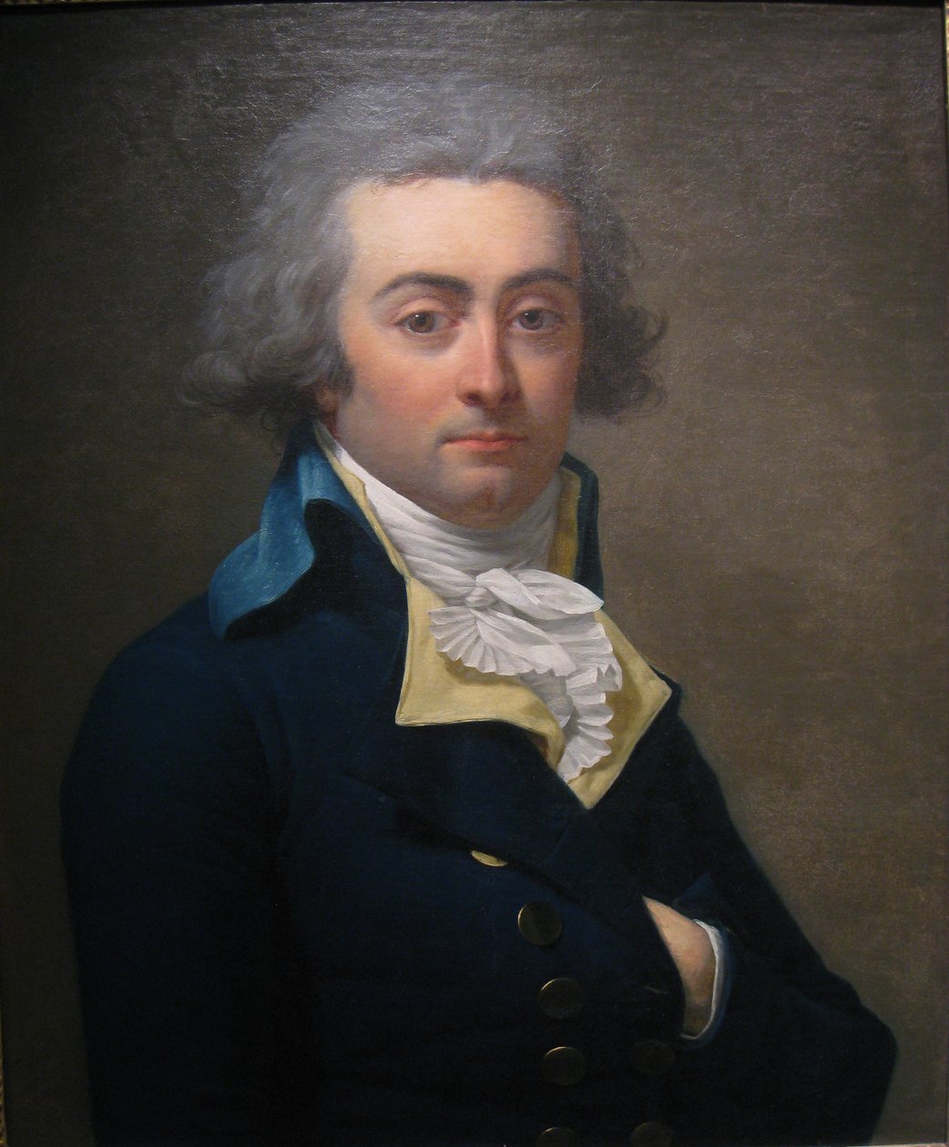 Portret Marie-Jeana Hérault de Séchelles 1759-1794, II poł. autorstwa Jean Louis Laneuville