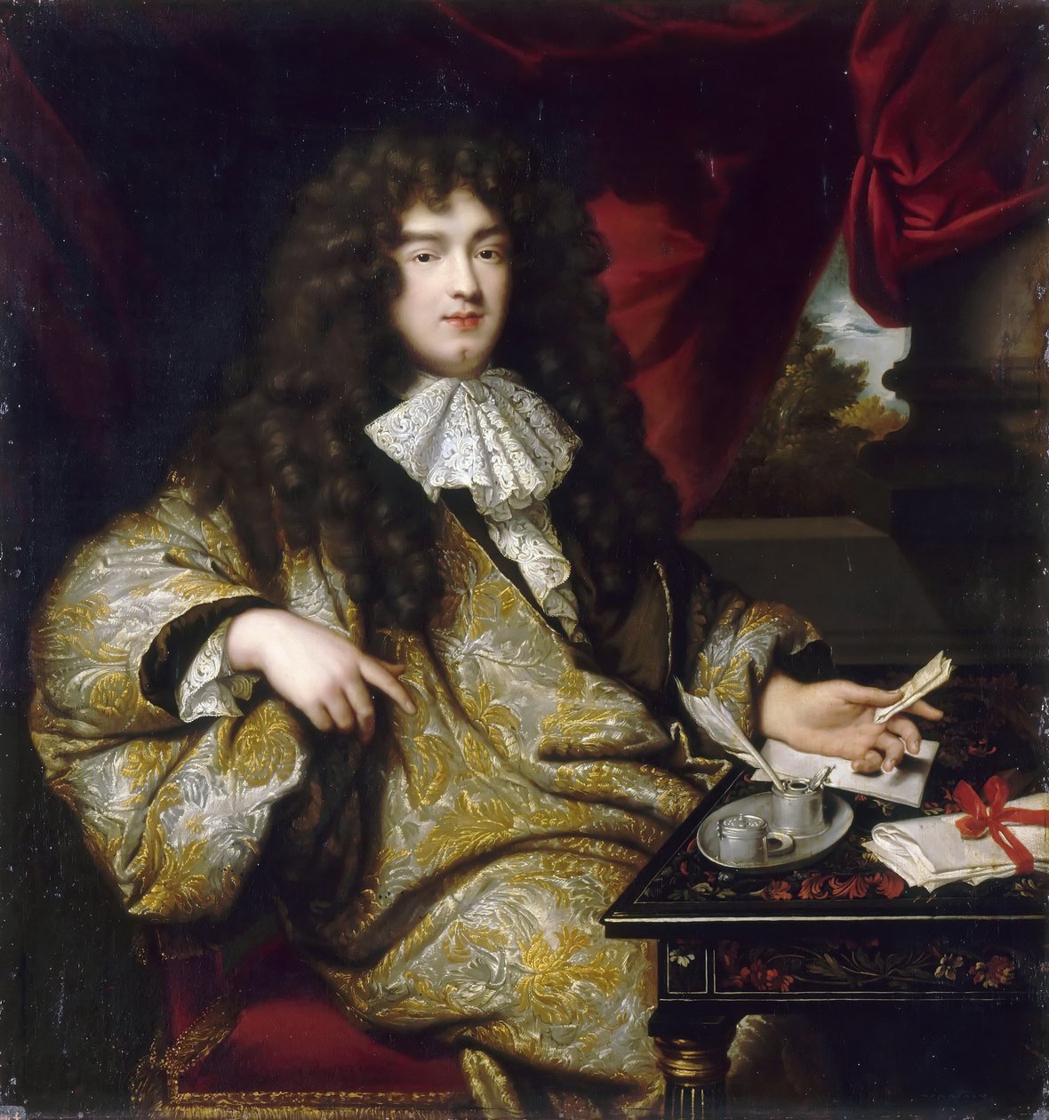 Jean-Baptiste Colbert, markiz Seignelay 1651-1690 autorstwa Jean Marc Nattier