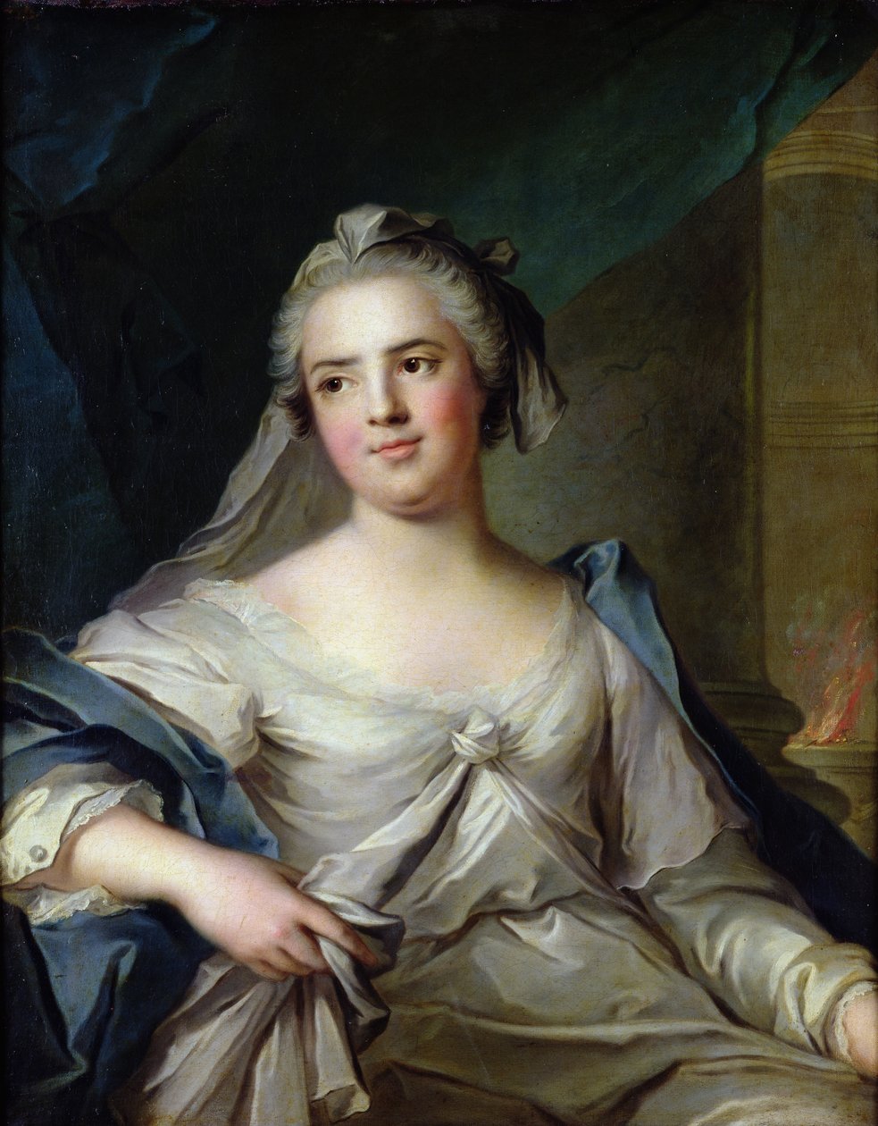 Madame Henriette jako westalka, 1751 autorstwa Jean Marc Nattier