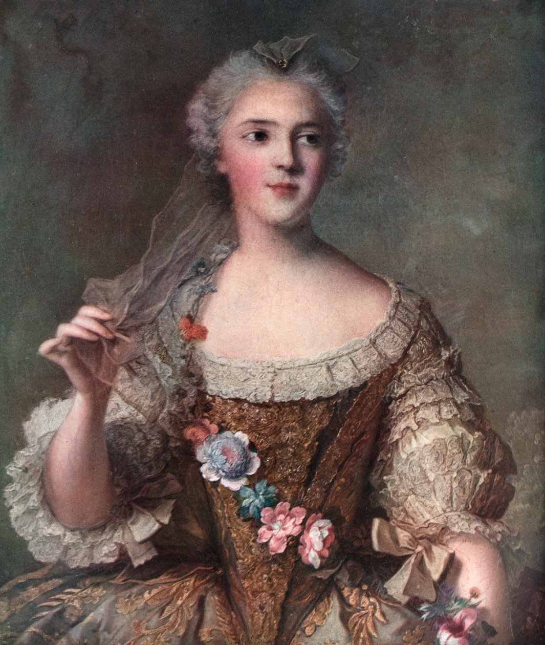 Madame Sophie, córka Ludwika XV, 1909. autorstwa Jean Marc Nattier