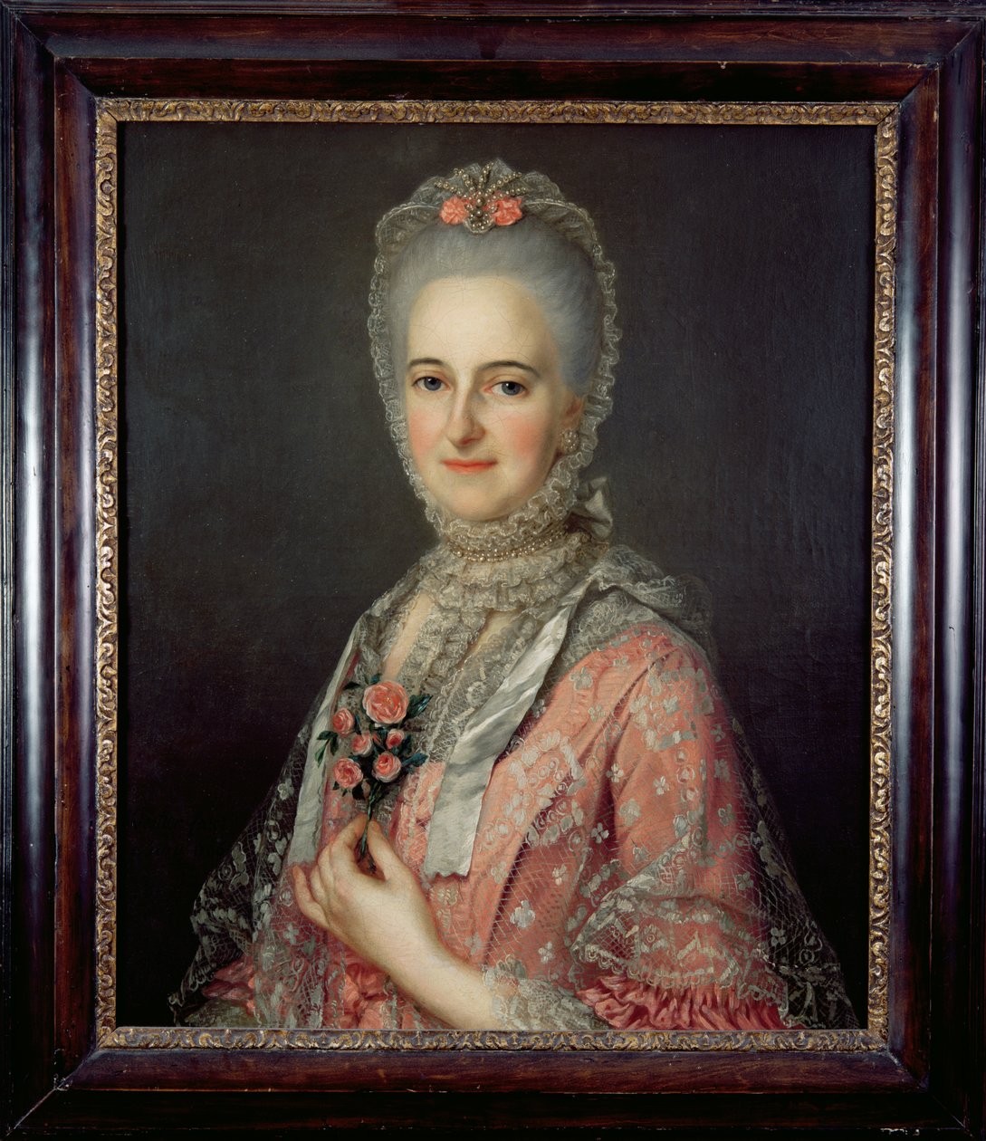 Pani Jane Huddleston (zm.1772) autorstwa Jean Marc Nattier