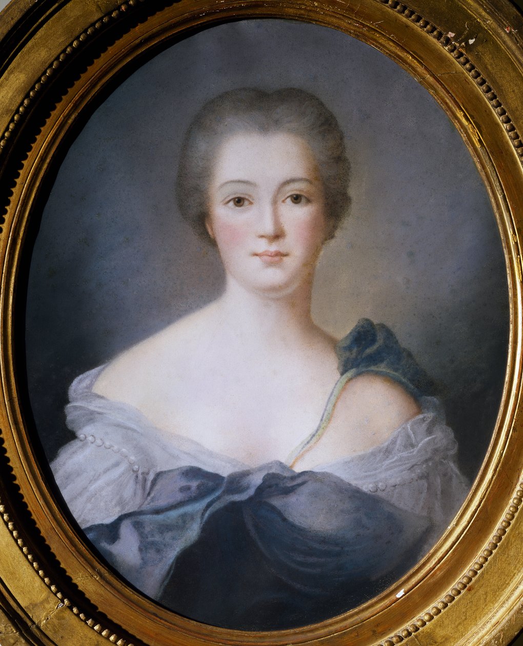 Portret Henrietty Marii Francuskiej (Paryż autorstwa Jean Marc Nattier