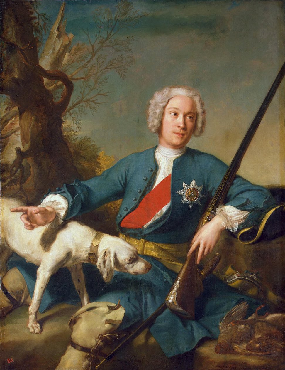 Portret księcia Aleksandra Kurakina 1697-1749, 1728 autorstwa Jean Marc Nattier