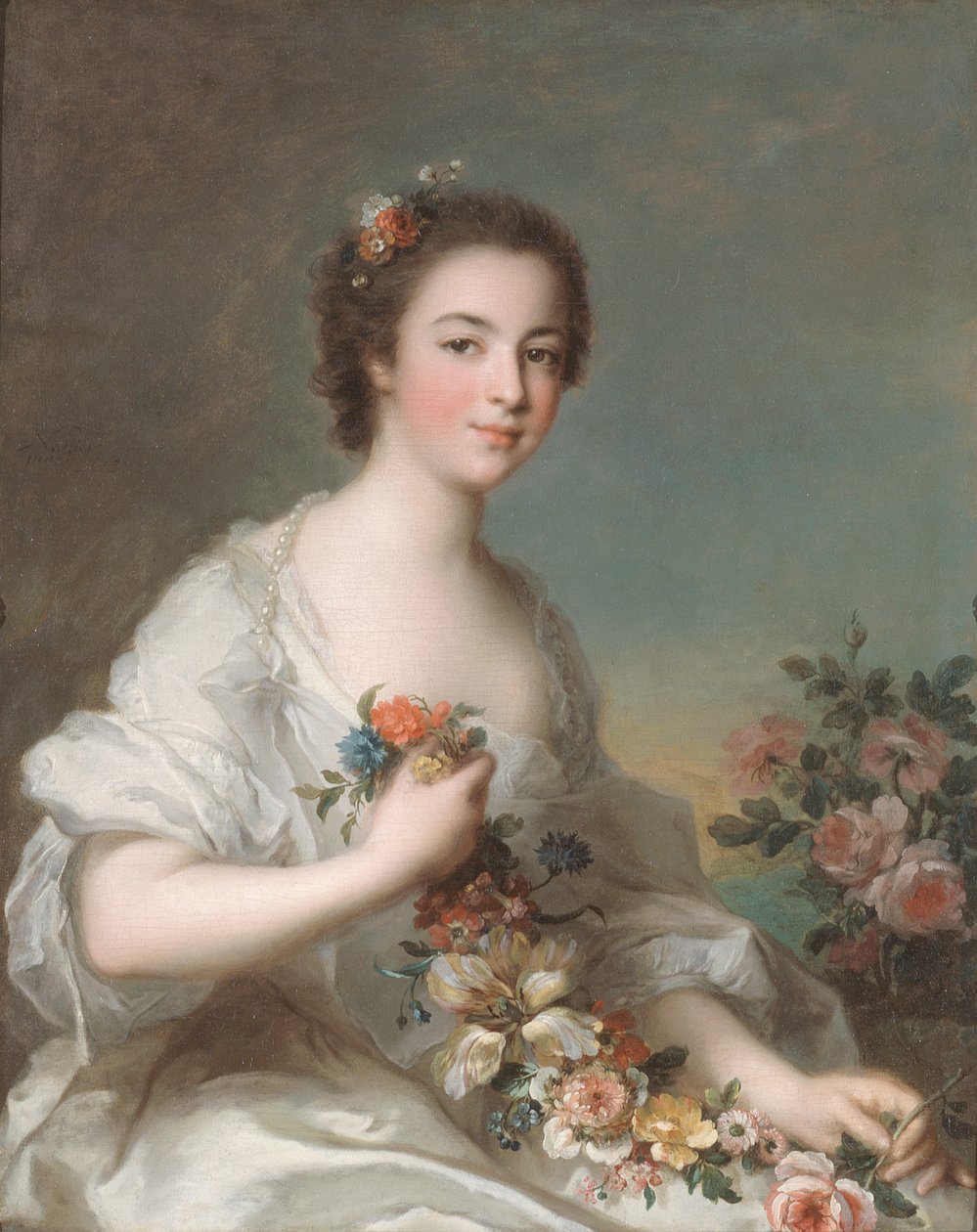 Portret damy autorstwa Jean Marc Nattier