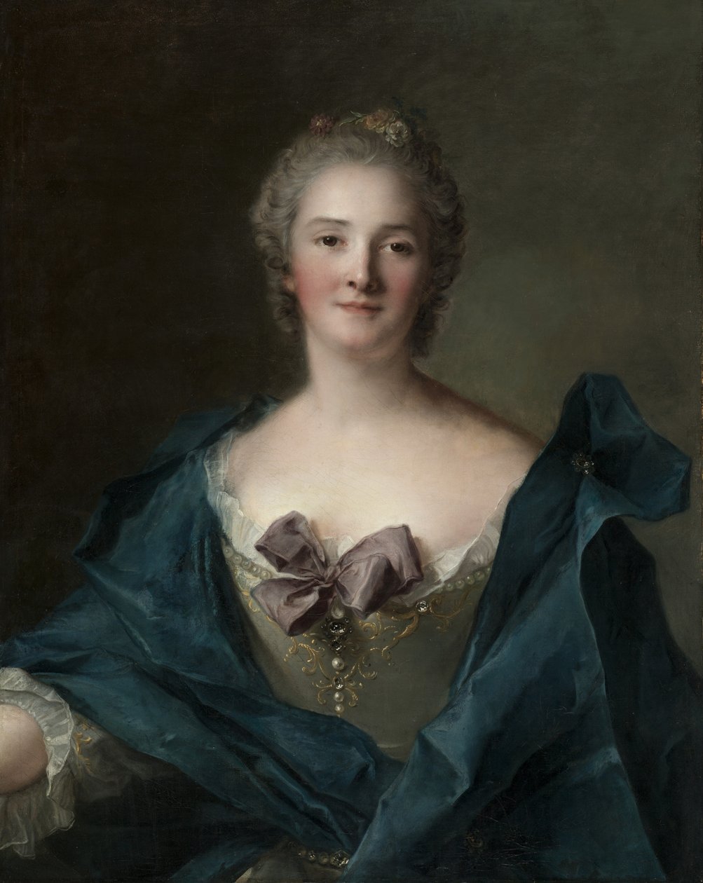 Portret kobiety, ok.1748 autorstwa Jean Marc Nattier
