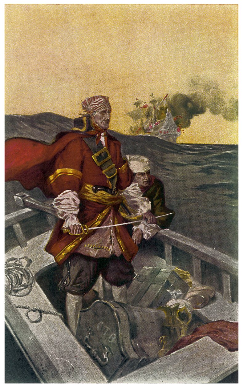 Portret walijskiego pirata i korsarza Henry
