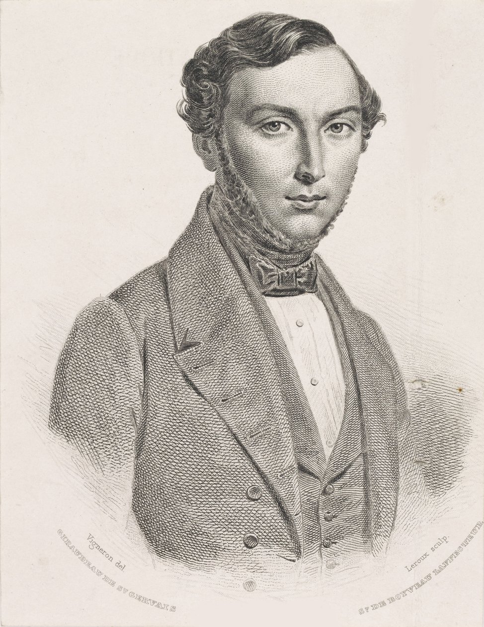 Portret Jeana Giraudeau 1801-1861, 1839-1840. autorstwa Jean Marie Leroux
