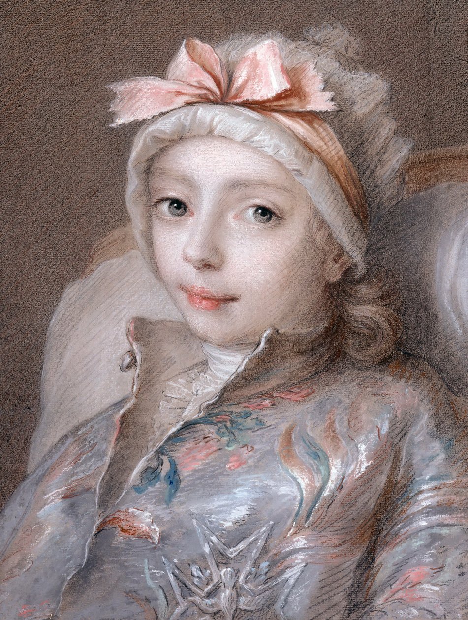 Ludwik Józef Ksawery, książę Burgundii 1751-1761 autorstwa Jean Martial Frédou