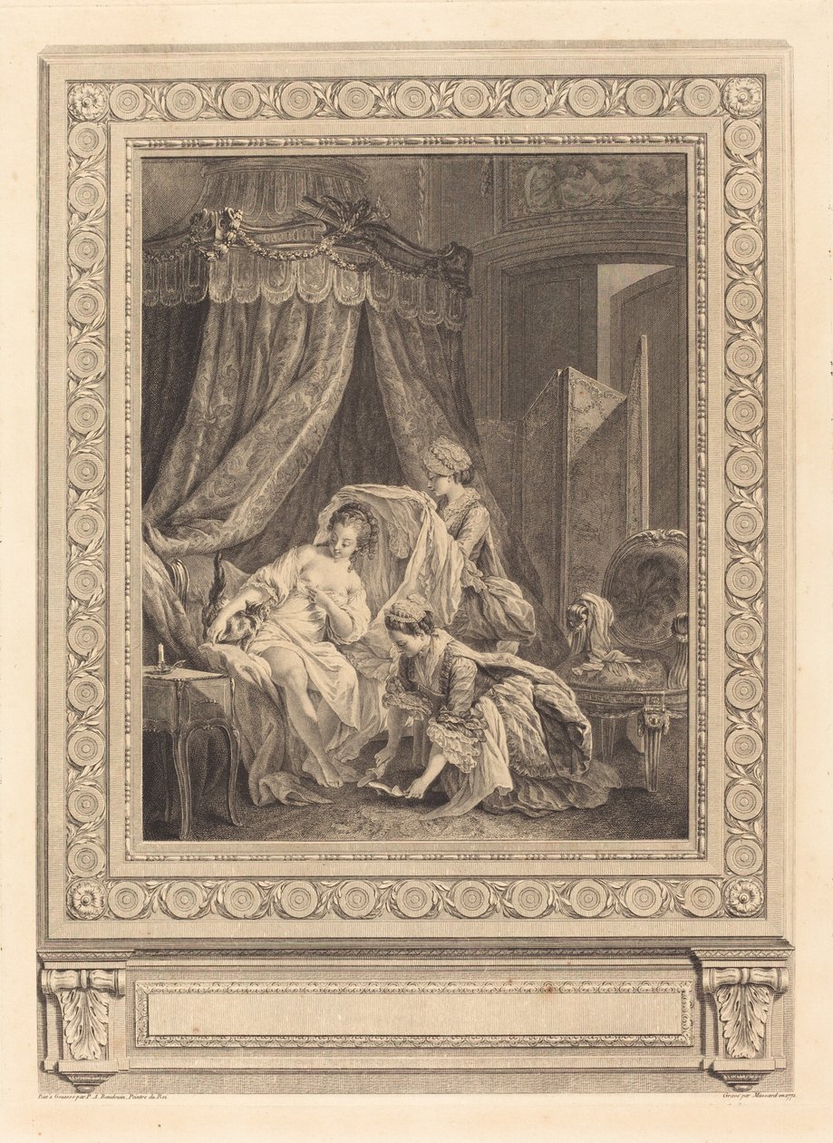 Wstań autorstwa Jean Massard after Pierre Antoine Baudouin