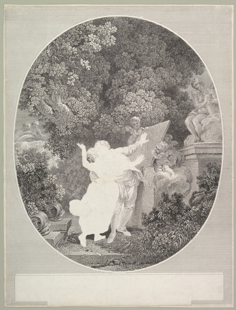 Przyrzeczenie miłości, 1786. autorstwa Jean Mathieu